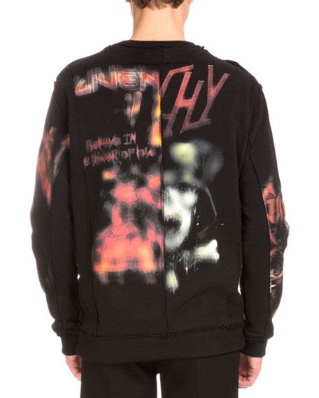 Givenchy Heavy Metal Print Sweatshirt 